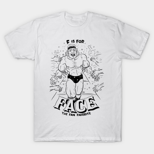 F is for Face T-Shirt by itsbillmain